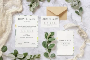 הזמנה לחתונה – לירון