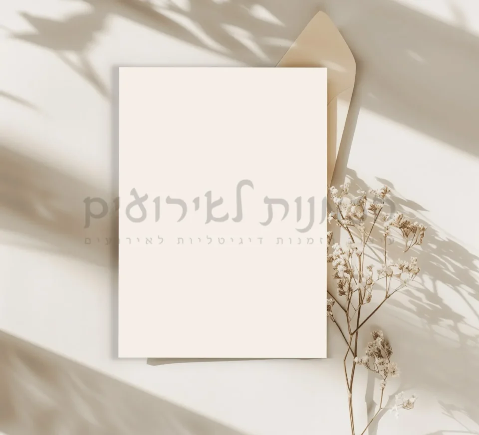 רקע להזמנה -