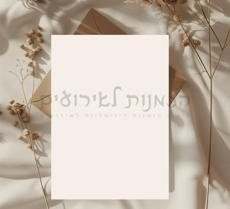 רקע להזמנה -