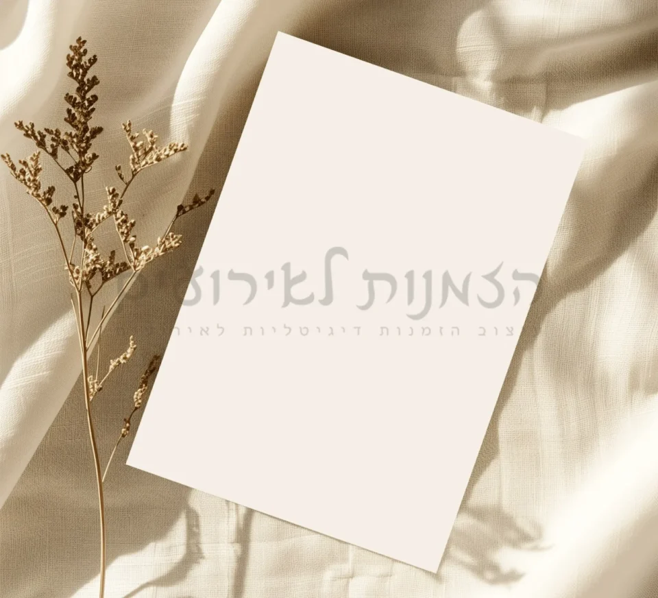 רקע להזמנה -